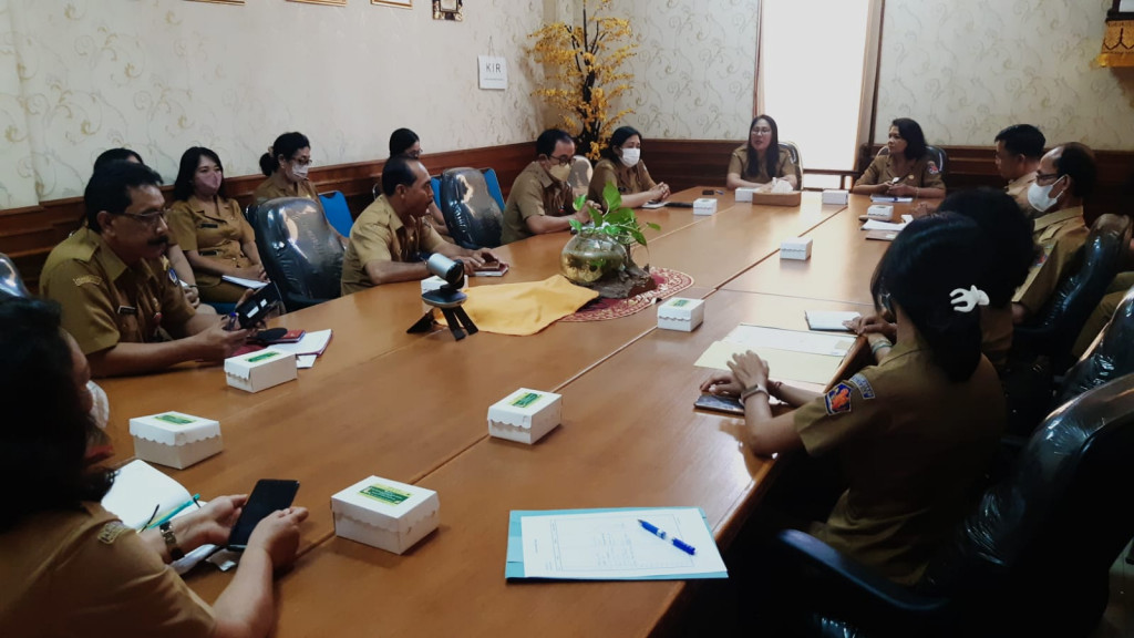 Kunjungan Dinas Arsip Dan Perpustakaan Kabupaten Buleleng Diskerpus Badung